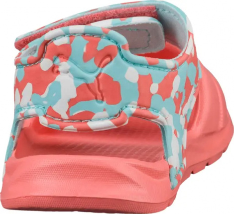Сандали детские Puma WILD INJEX CAMO кораллово-бирюзово-белые 365082-03