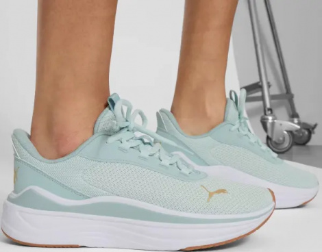 Кроссовки беговые женские Puma STAKD EVO LITE бирюзовые 311289-03