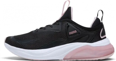Кросівки бігові жіночі Puma CELL THRILL чорно-біло-світло-рожеві 311224-03