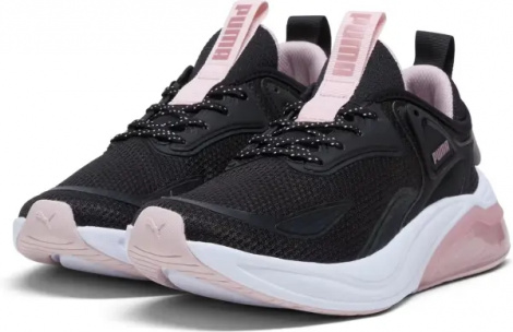 Кросівки бігові жіночі Puma CELL THRILL чорно-біло-світло-рожеві 311224-03