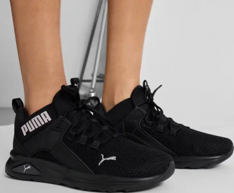 Кроссовки беговые женские Puma ENZO 2 REVAMP черные 310203-04