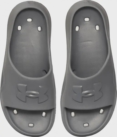 Шлепанцы Under Armour LOCKER V SLIDES серые 3028094-025