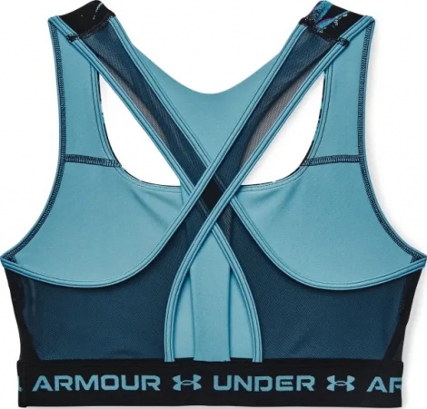 Топ женский Under Armour CROSSBACK MID темно-синий 1365766-422