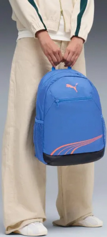 Рюкзак Puma FUNDAMENTAL 20L сине-коралловый 091801-11