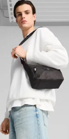 Сумка через плече Puma DECK CROSSBODY 10L чорна 091321-01