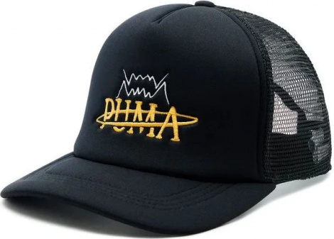 Бейсболка Puma BASKETBALL TRUCKER CAP чорно-жовта 024489-01