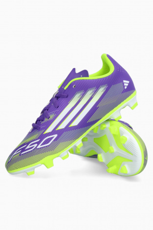 Бутси adidas F50 Club FG/MG Junior - Фіолетовий