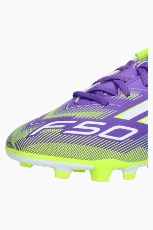 Бутси adidas F50 Club FG/MG Junior - Фіолетовий
