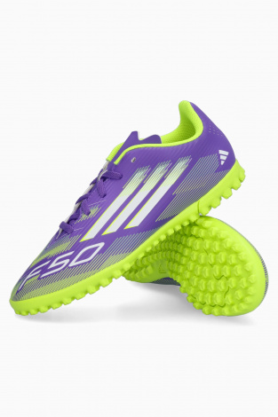 Сороконіжки adidas F50 Club TF Junior - Фіолетовий