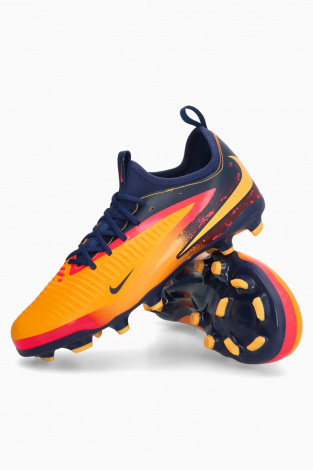 Бутсы Nike Phantom 6 Low Academy Erling Haaland FG/MG Junior - апельсин