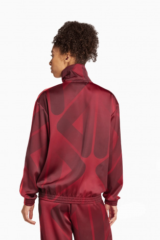 Кофта adidas Germany 2025 Track для женщин - Бордовый