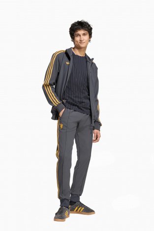 Кофта adidas Manchester United 25/26 Terrace Icons Full-Zip - серый