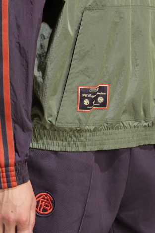 Кофта adidas FC Bayern 25/26 Terrace Icons Half-Zip - зеленый