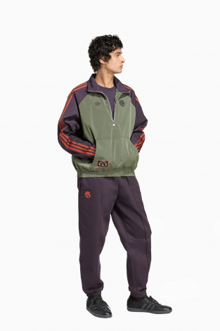 Кофта adidas FC Bayern 25/26 Terrace Icons Half-Zip - зеленый