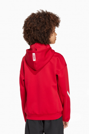 Кофта adidas Liverpool FC 25/26 ZNE Anthem Junior - червоний