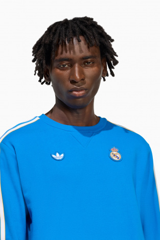 Кофта adidas Real Madrid 25/26 Terrace Icons - синий