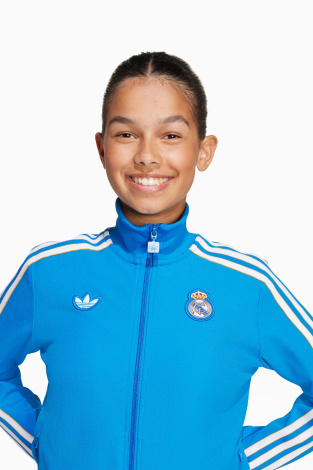 Кофта adidas Real Madrid 25/26 Terrace Icons Full-Zip Junior - синий