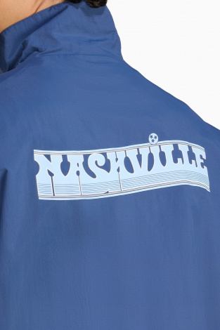 Кофта adidas Nashville SC 25/26 Anthem Full-Zip - синій