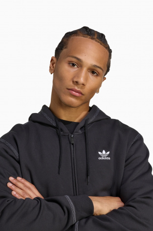 Кофта adidas Trefoil Essentials Full-Zip - черный