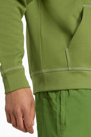 Кофта adidas Trefoil Essentials Full-Zip - зеленый