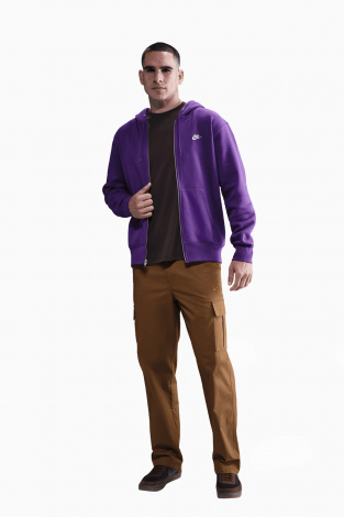 Кофта Nike Club Full-Zip - Фіолетовий
