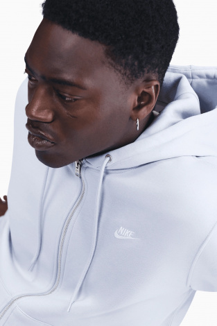 Кофта Nike Club Full-Zip - сірий