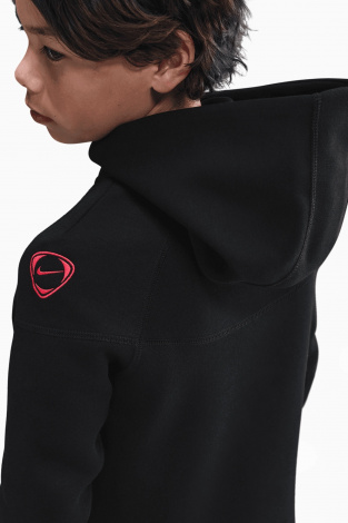 Кофта Nike PSG 25/26 Tech Fleece Junior - черный