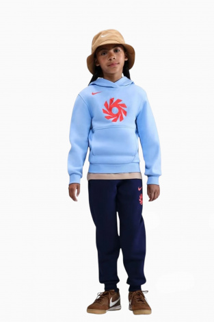 Кофта Nike Erling Haaland Club Fleece Junior - голубой