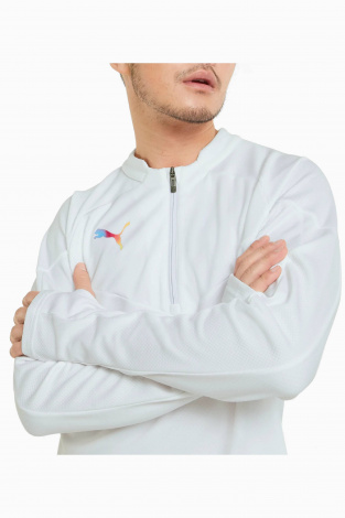 Кофта Puma individualFINAL 1/4 Zip Training - белый