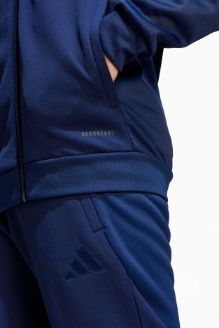 Кофта adidas Tiro 25 Travel FZ Junior - темно-синий