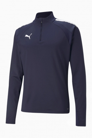 Кофта Puma teamLIGA 1/4 Zip Top - темно-синій