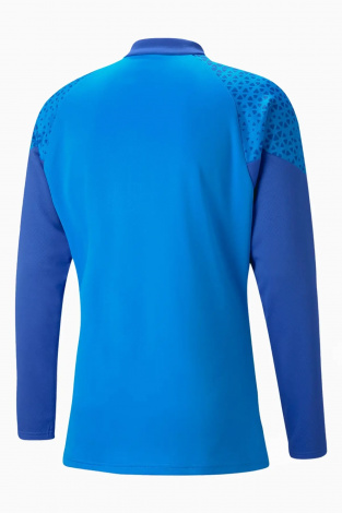 Кофта Puma teamCUP Training 1/4 Zip Top - синий