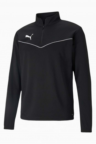 Кофта Puma teamRISE 1/4 Zip Top Junior - черный