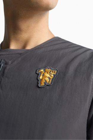 Жилет adidas Manchester United 25/26 Terrace Icons - чорний