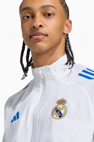 Вітровка adidas Real Madrid 25/26 Presentation - білий