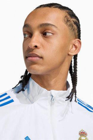 Вітровка adidas Real Madrid 25/26 Presentation - білий