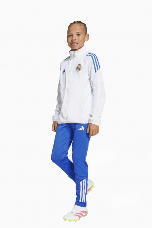 Вітровка adidas Real Madrid 25/26 Presentation Junior - білий