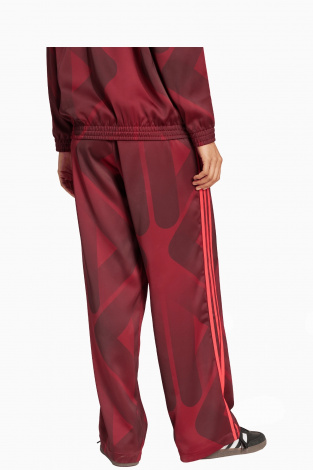 Штани adidas Germany 2025 Track для жінок - Бордовий