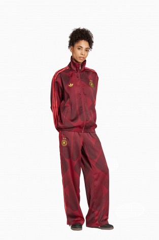 Штани adidas Germany 2025 Track для жінок - Бордовий