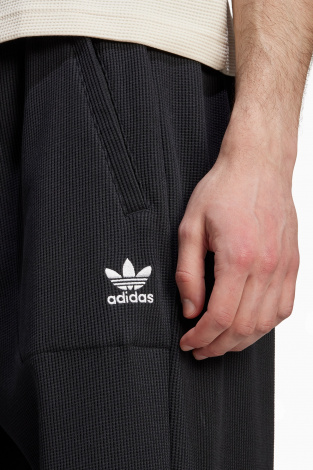 Штаны adidas Trefoil Essentials Open Hem - черный