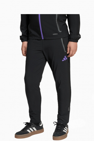 Штаны adidas Manchester United 25/26 Competition Vis Tech Travel Junior - черный