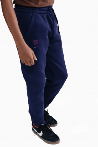 Брюки Nike FC Barcelona 25/26 Tech Fleece Junior - темно-синій