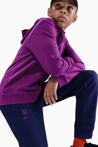Брюки Nike FC Barcelona 25/26 Tech Fleece Junior - темно-синій