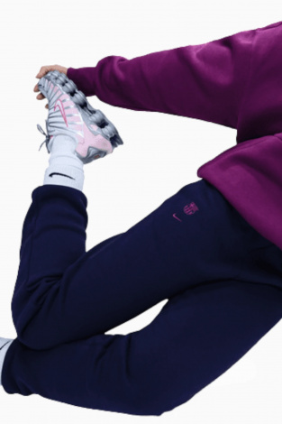 Штани Nike FC Barcelona 25/26 Phoenix Fleece для жінок - темно-синій
