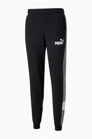 Штаны Puma Essentials+ Colorblock - черный