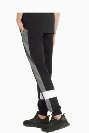 Штаны Puma Essentials+ Colorblock - черный