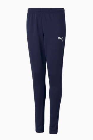 Штаны Puma teamRISE Poly Training Junior - темно-синий