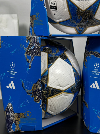 Официальный мяч Лиги Чемпионов adidas UCL PRO 25/26 League Stage FIFA Quality PRO (термошов)