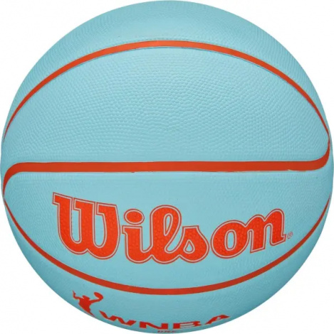 Баскетбольный мяч Wilson WNBA DRV голубо-оранжевый