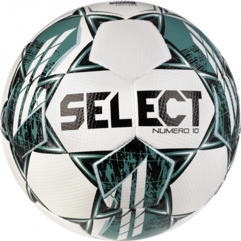Футбольный мяч Select NUMERO 10 FIFA QUALITY PRO V23 бело-зелено-черный
